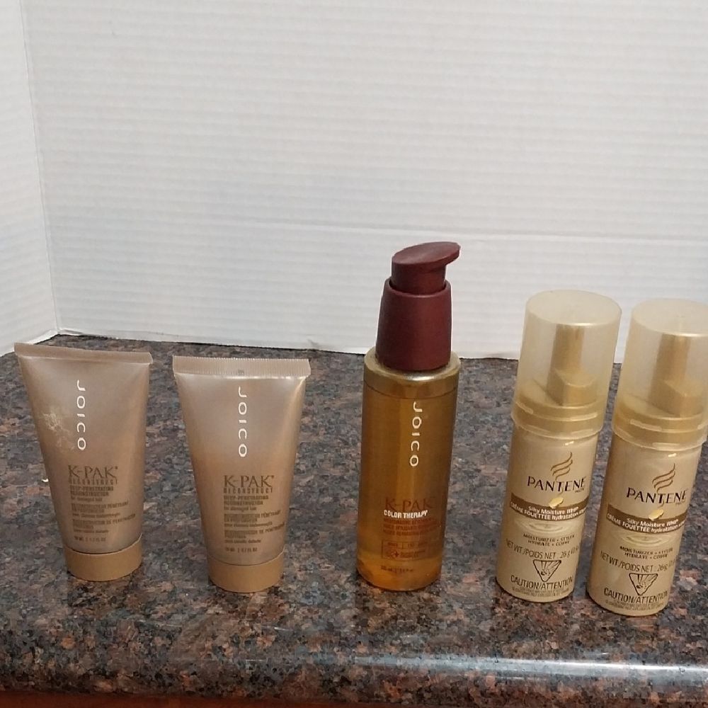5 JOICO AND PANTENE HAIR PRODUCTS..NEW